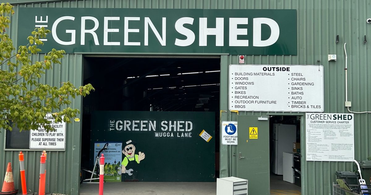 The Green Shed could return, ‘loosely modelled’ on Swedish recycling mall | Riotact