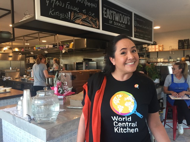 woman in cafe