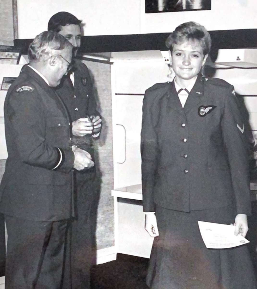 Julie Nichols in the RAAF