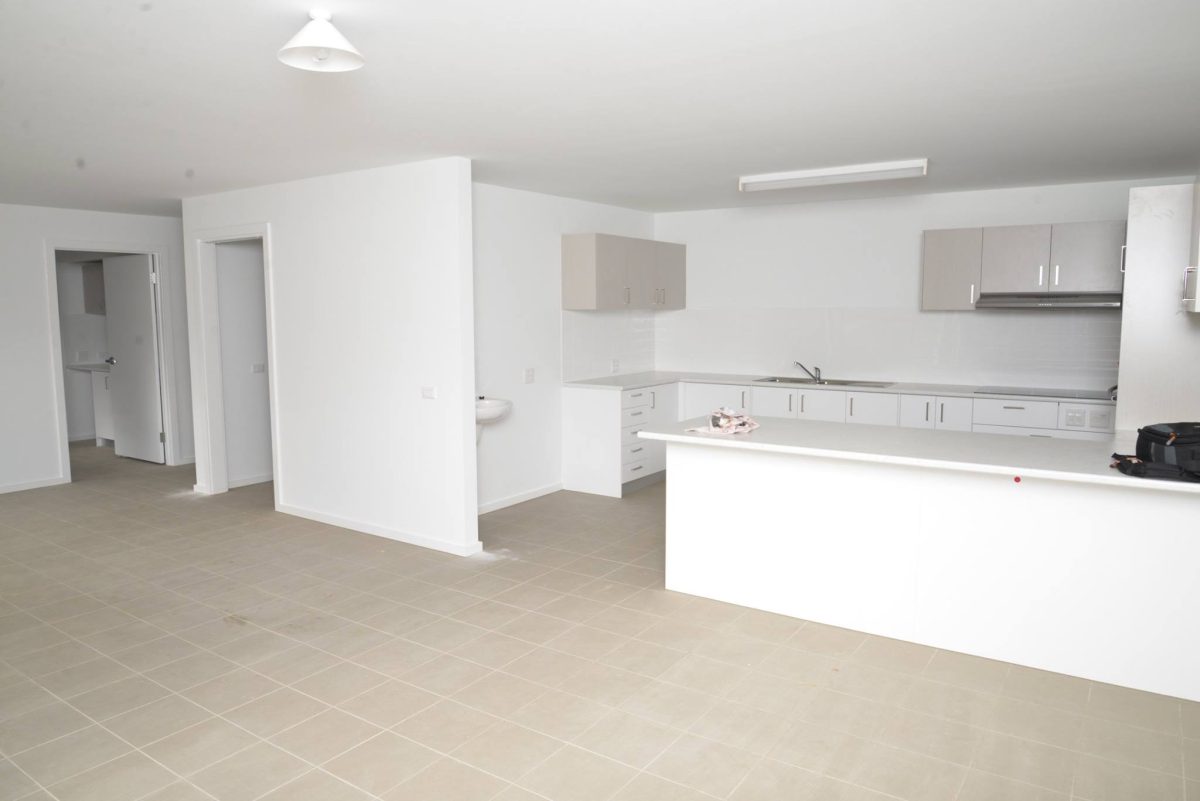 Kitchen in a Project Independence house.