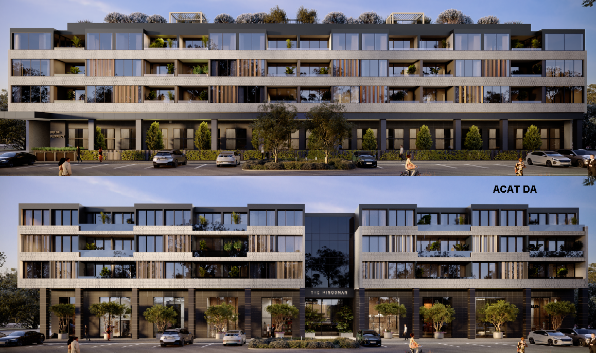 two designs for Kingston development