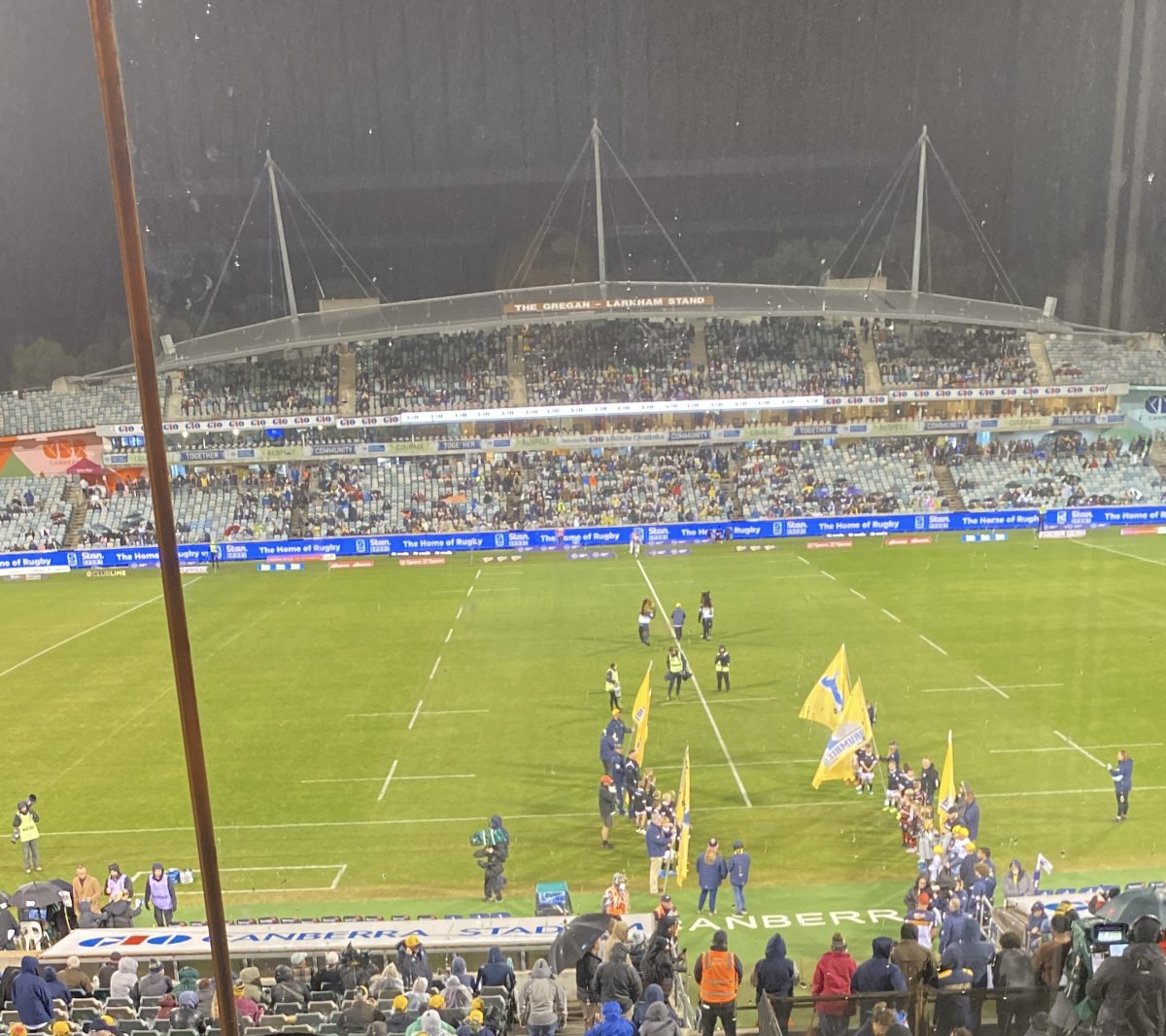 Brumbies versus Fijian Drua at GIO Stadium. Photo: Jennifer Andrew.