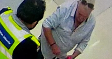 Security guard allegedly confronted by knife-wielding man in Woden