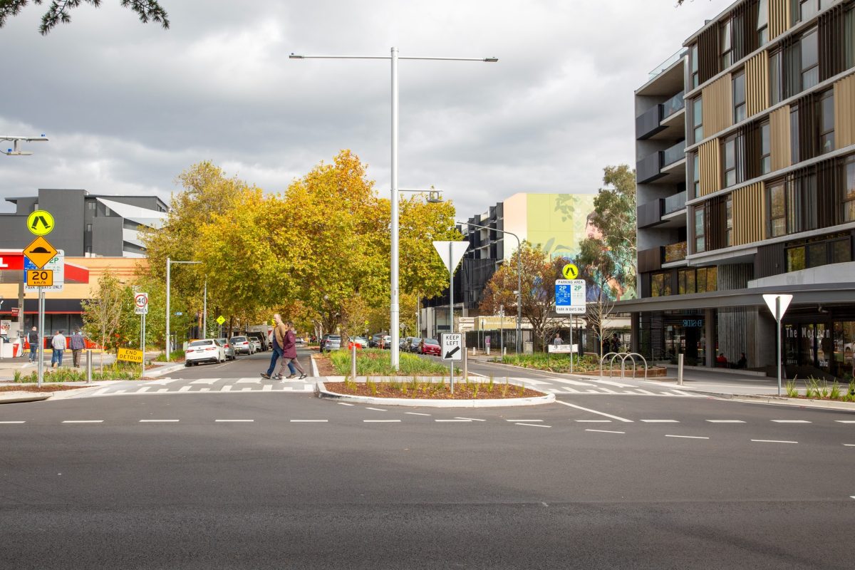 Raised pedestrian crossings