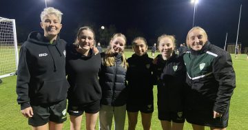 The Matildas continue to inspire the next generation: Arise the Tigers FC under-14 girls team in the Capital Football Junior League