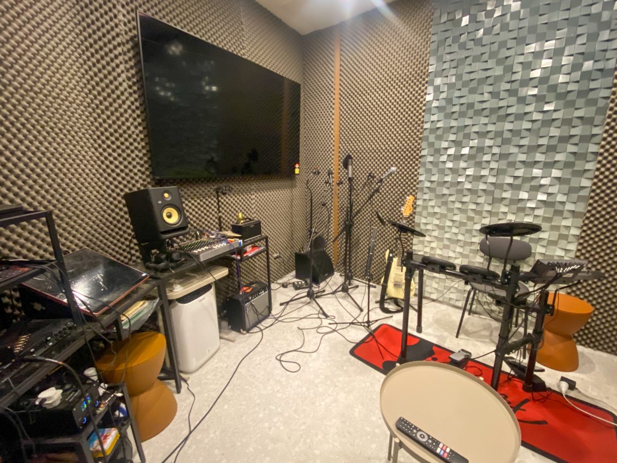 Interior of studio