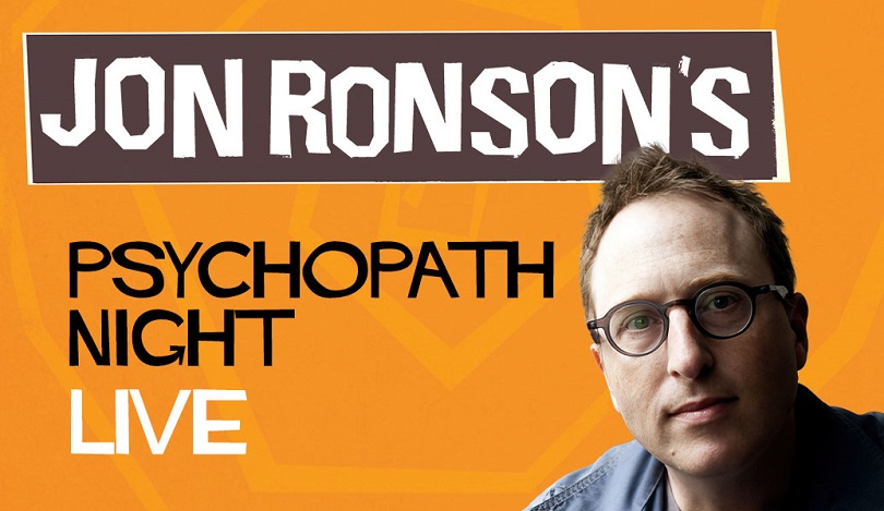 Jon Ronson’s Psychopath Night 2024