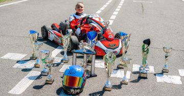 Queanbeyan nine-year-old sets sights on Ferrari F1 team, and he's well on his way