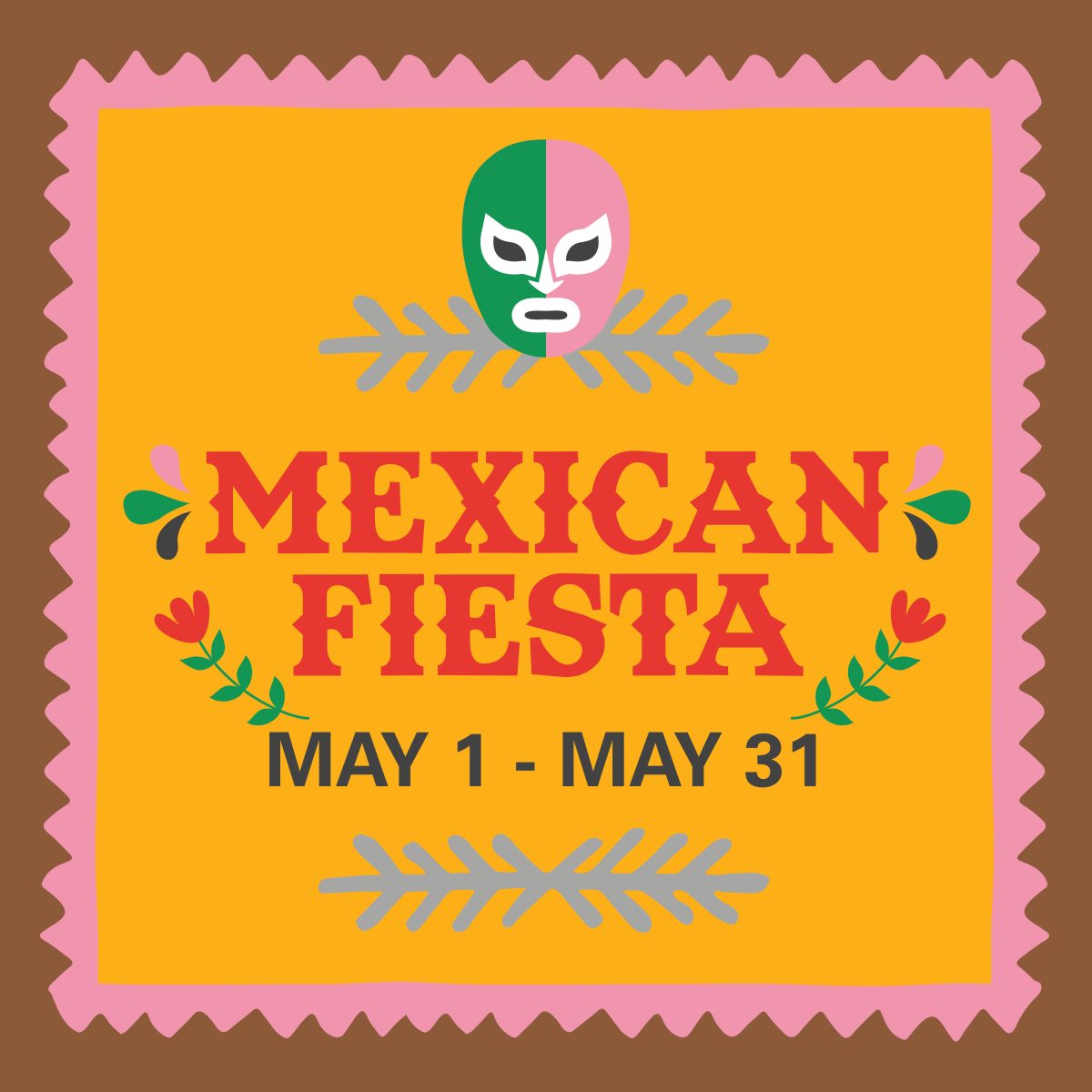 Mexican Fiesta event poster