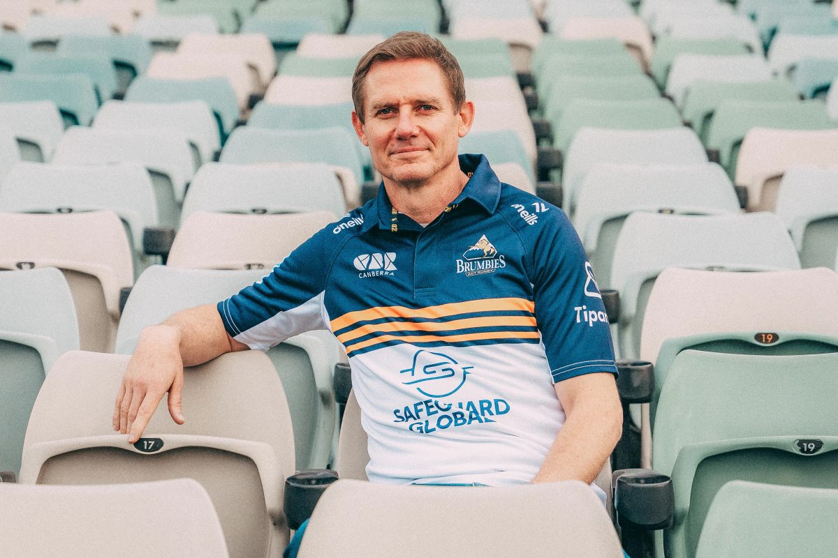 Brumbies coach Steve Larkham