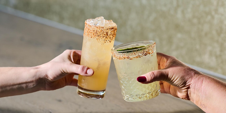 two glasses of tequila cocktails