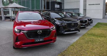 Mazda tests the market waters in Canberra with world premiere of four new SUVs