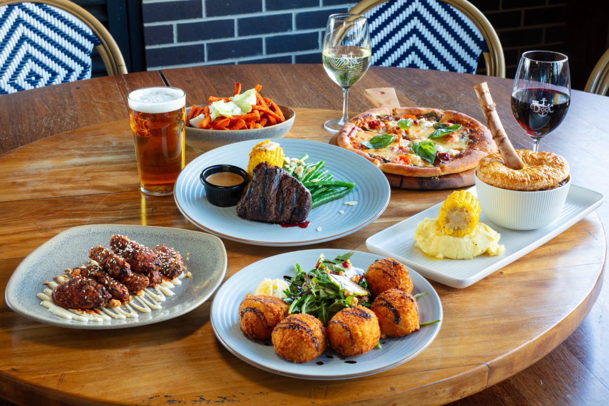 plates on a table