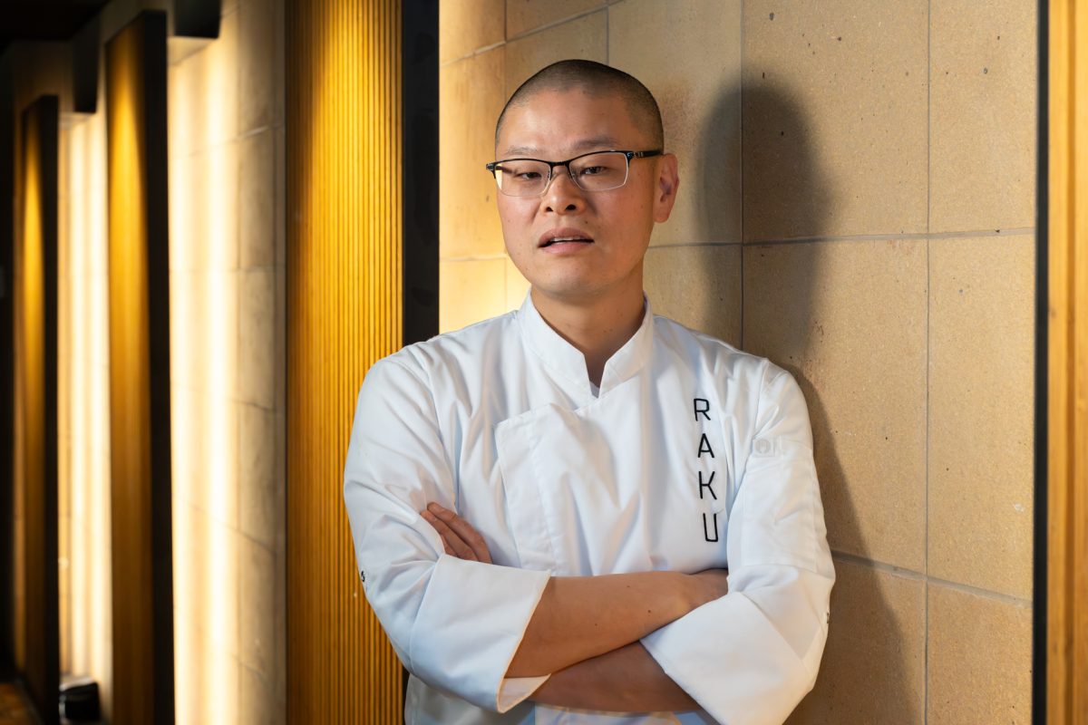 A photo of chef Hao Chen from Raku