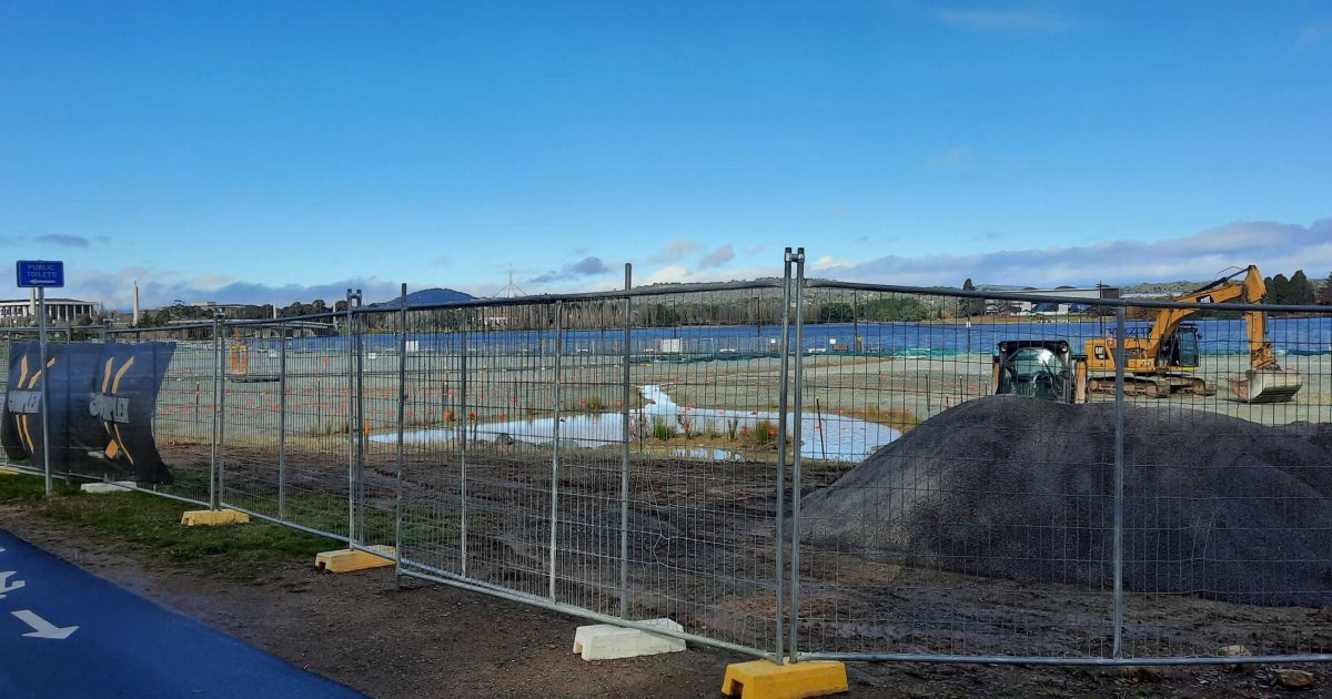 Interim Ngamawari park coming to Acton Waterfront in 2025 with work underway | Riotact