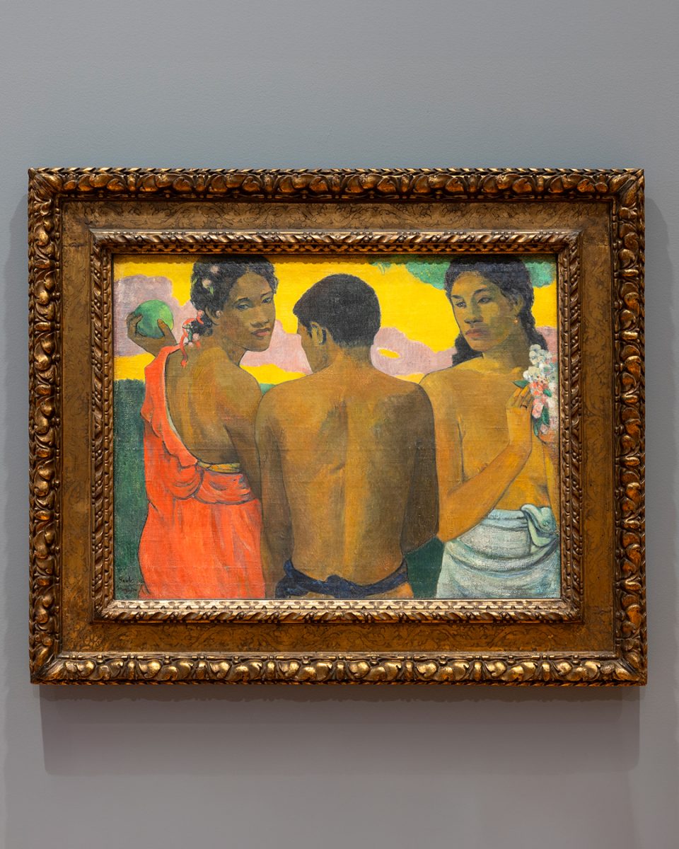 Three Tahitians (Trois tahitiens), 1899.