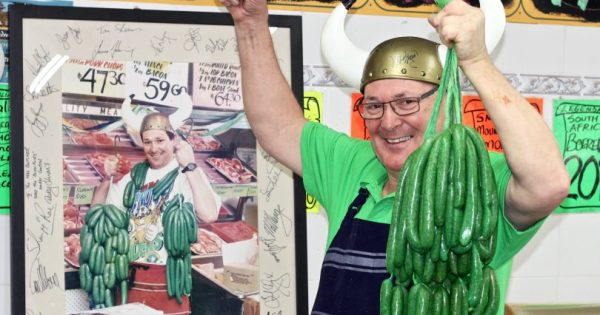 Queanbeyan's favourite butcher snags a surprise record