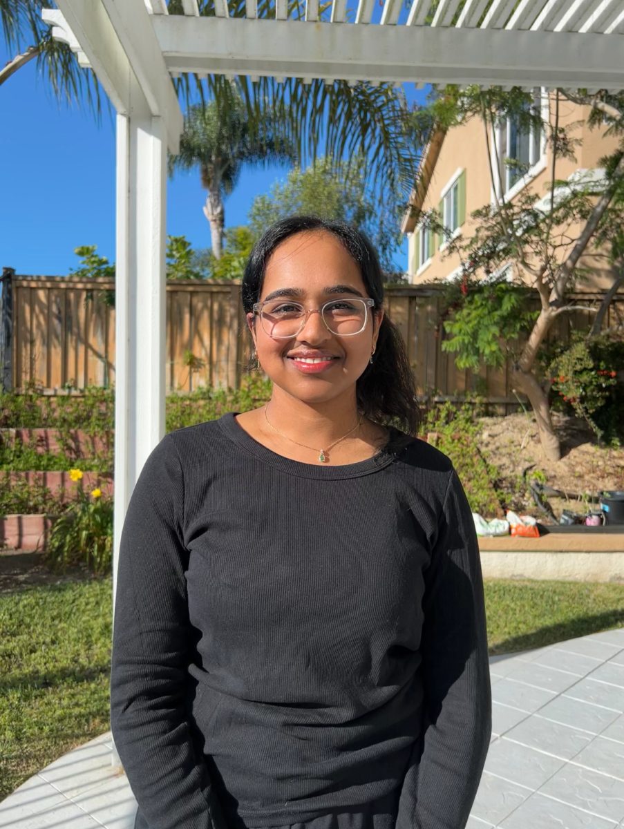 Harini Babu smiling outdoors