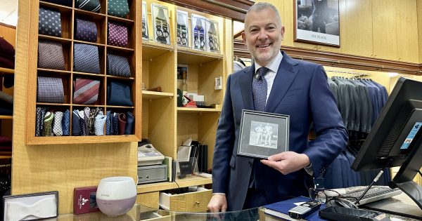 Celebrating 70 years of the store that pioneered menswear in Canberra