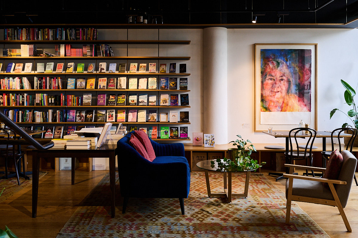 Bookshop interior