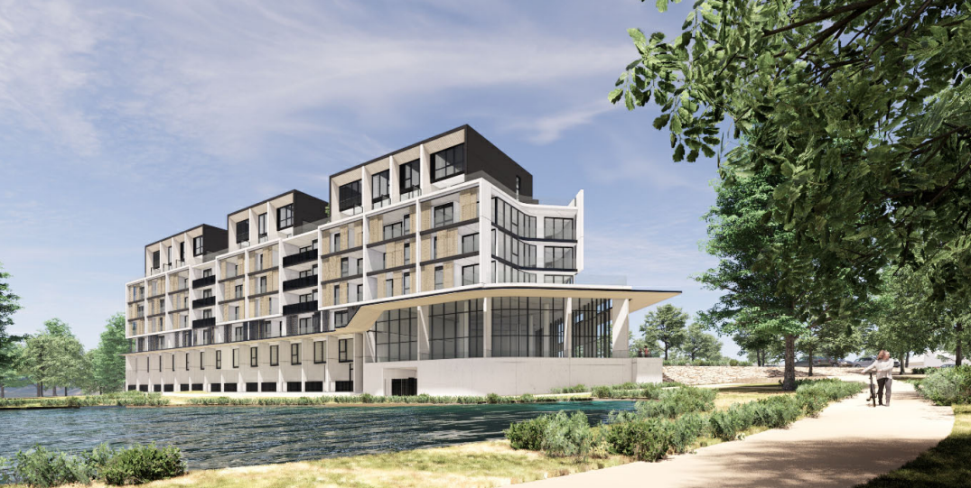 render of proposed Casey development