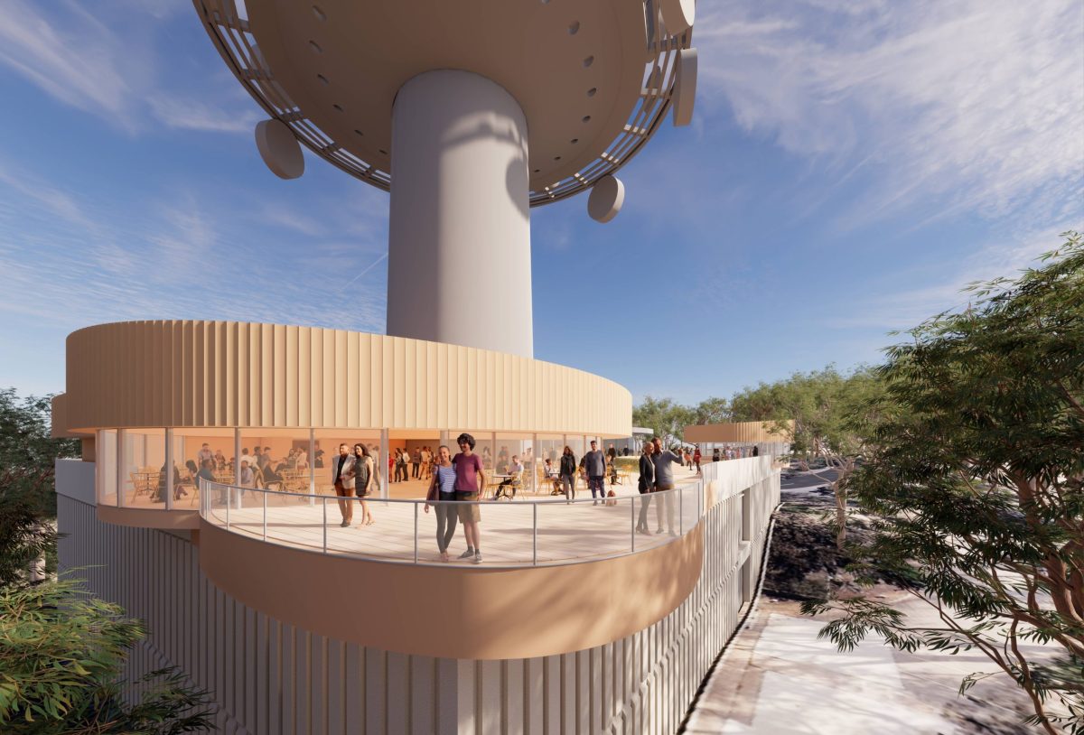 Telstra Tower render