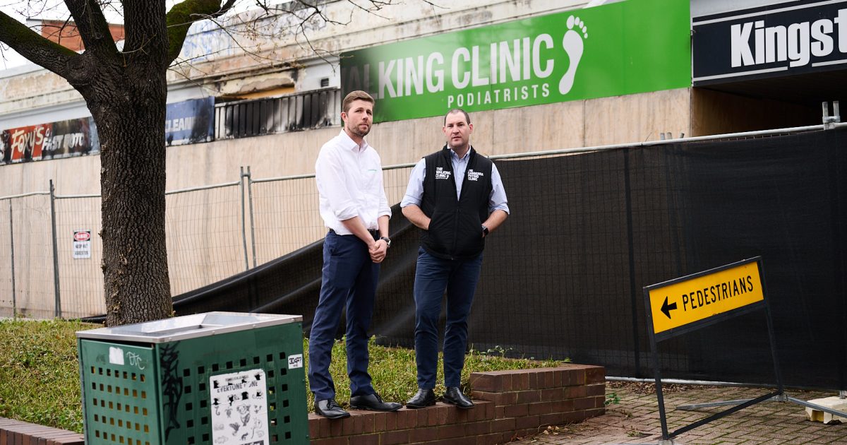 Kingston fire blazed the trail for The Walking Clinic’s new and improved Manuka digs | Riotact