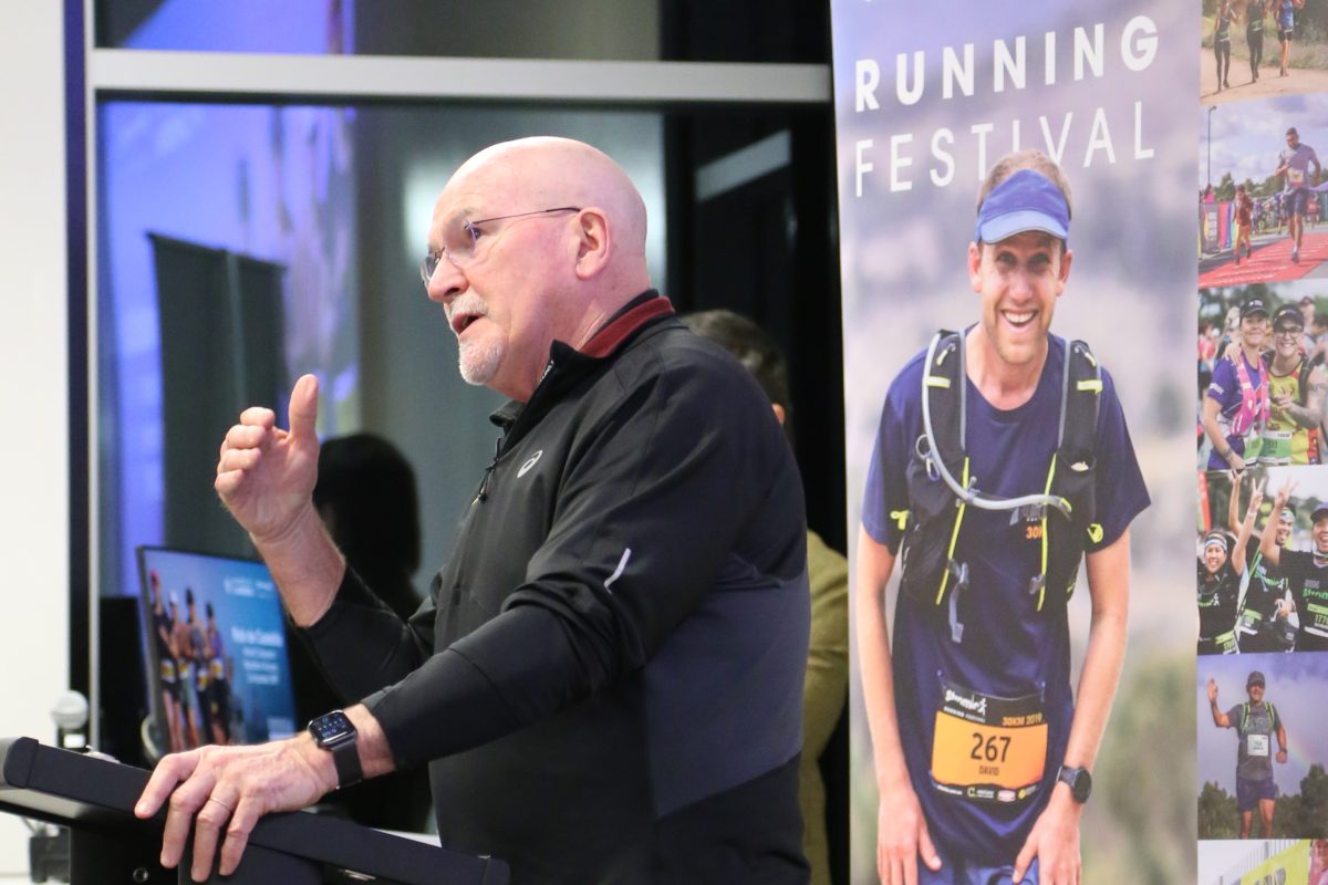 Former Aussie marathon champion Robert de Castella 