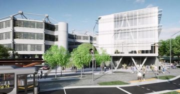 Yet-to-be-approved four-storey complex flagged as Woden Community Services' new home