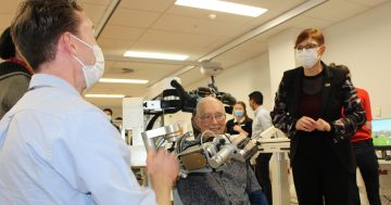 Cutting-edge rehabilitative robots now performing rounds at the University of Canberra Hospital