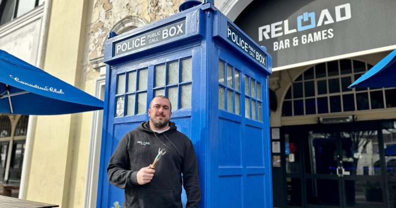 Now is your chance to buy Northbourne Avenue's iconic Tardis