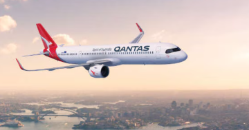 Qantas naming Canberra-Singapore route for new plane has Barr excited