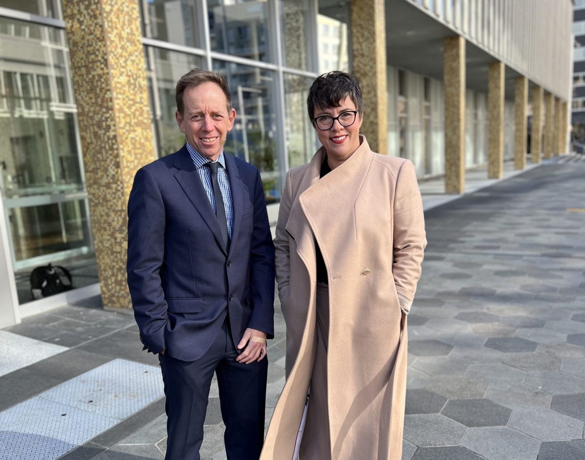 Attorney-General Shane Rattenbury and Women’s Legal Centre ACT CEO Elena Rosenman discuss the recent funding announcements.