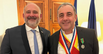 Chef Christophe awarded one of France's highest honours