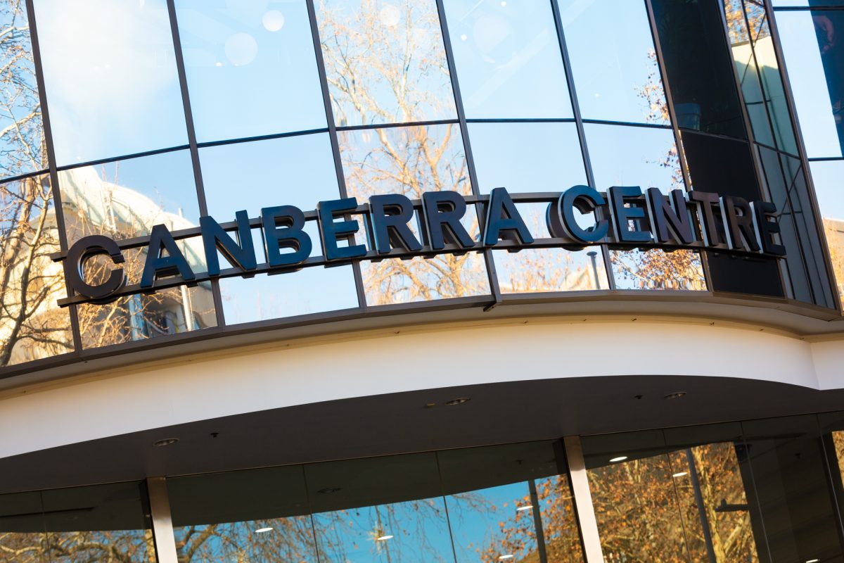 Canberra Centre entrance