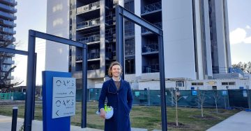 Build-to-rent apartment tower in Woden readies for spring opening
