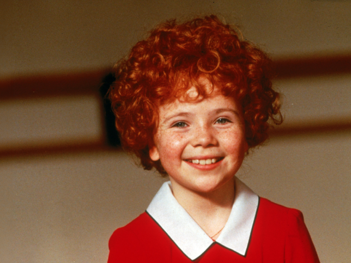 Portrait of Annie from the film Annie