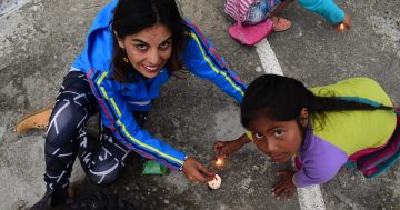 Woman who used art to teach Colombian children their rights now trialling ACT workshops