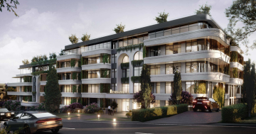 50 high-end apartments proposed for former gallery site in Deakin