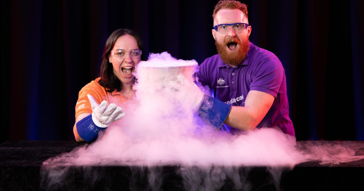 This science circus has a twist – it takes STEM on the road in a big orange truck | Riotact