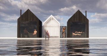 A sauna on Lake Burley Griffin? Sounds great. But do you really have to jump into <i>that</i> water?