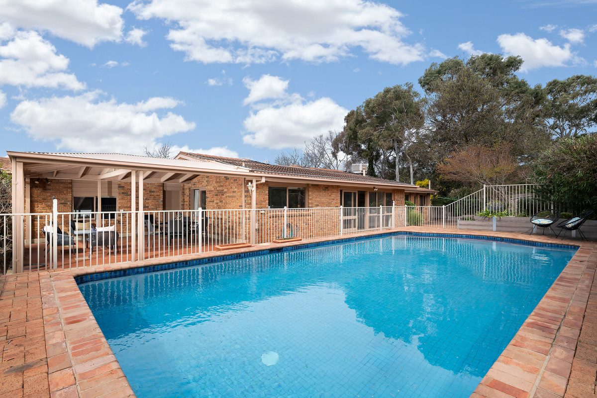 backyard pool