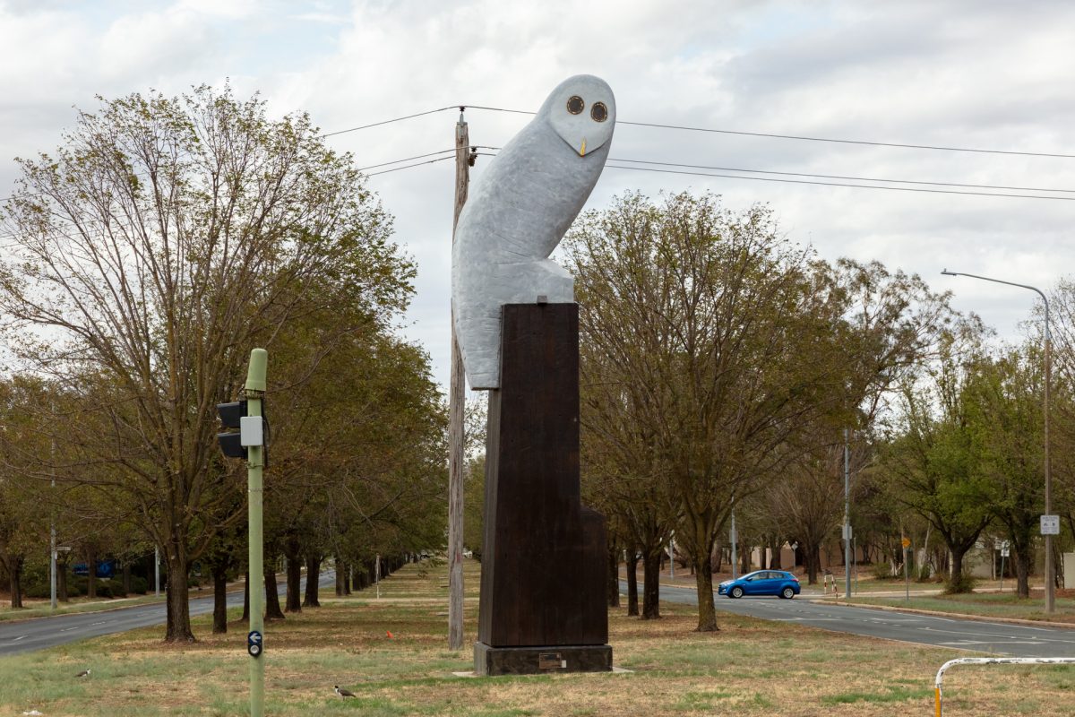 Belconnen Owl statue