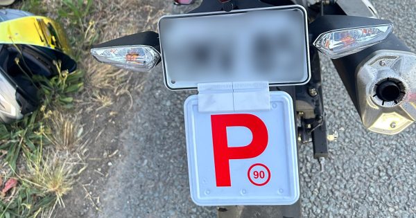 Teen allegedly caught speeding at 180 km/h hours after getting P-plates