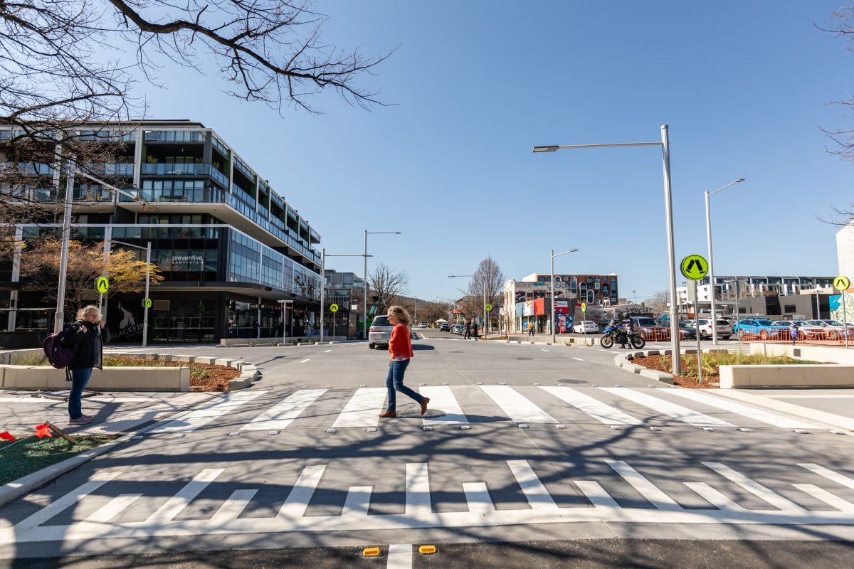 Pedestrian crossing