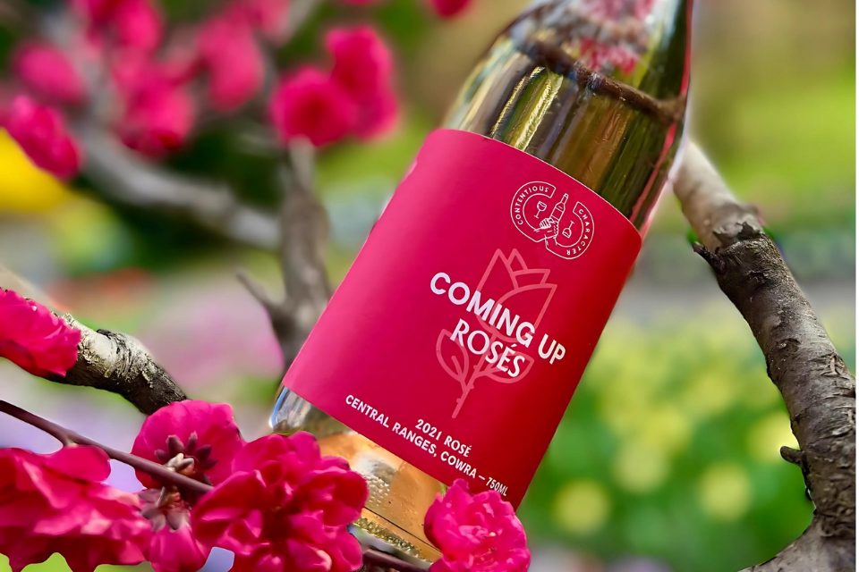 Contentious Wine Collab with Tulip Top Gardens.