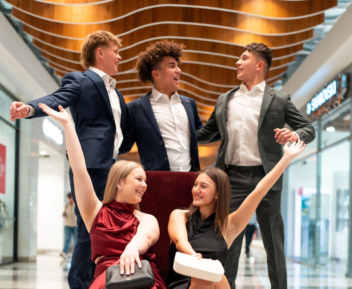 Group of people in formal wear