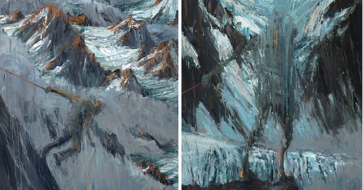 After a nine-month closure, the ANU Drill Hall reopens with a striking show of Euan Macleod’s glacier paintings | Riotact