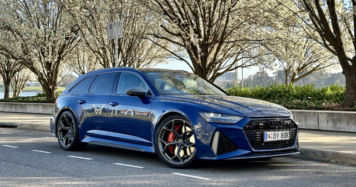 Getting kids and their things from 0 to 100 in 3.4 seconds – the Audi RS6 Avant does the impossible | Riotact