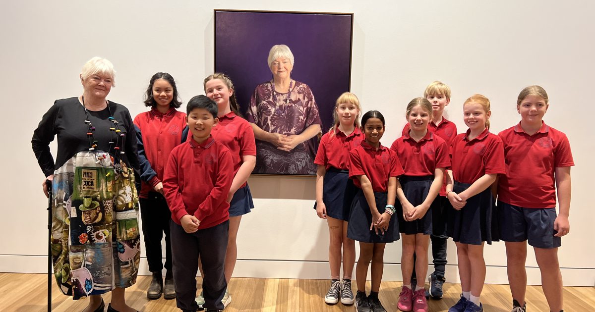 Stephanie Alexander portrait unveiled as Kitchen Garden Program celebrates 20 years of growth | Riotact